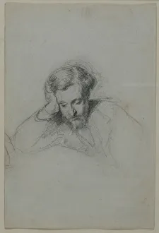 Heine Prints: Portrait of the poet Heinrich Heine (1797-1856)