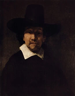 Images Dated 17th August 2005: Portrait of the Poet Jeremias de Decker, c1666. Artist: Rembrandt Harmensz van Rijn