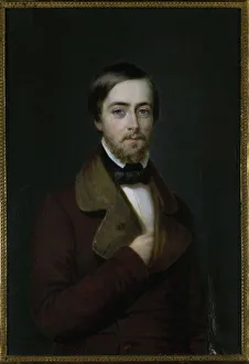 Portrait of the poet Joseph Mery (1798-1866), c. 1830-1840. Creator: Anonymous