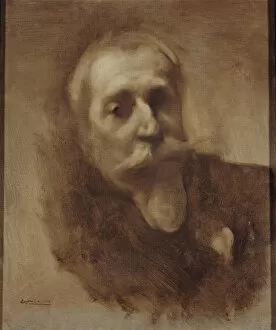 Anatole France Gallery: Portrait of the poet, journalist, and novelist Anatole France (1844-1924), c. 1900