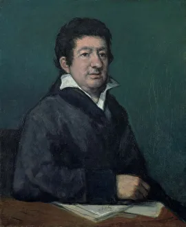 De 1746 1828 Prints: Portrait of the Poet Leandro Fernandez de Moratin (1760-1828)