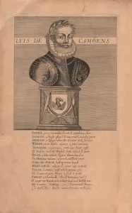 1655 Prints: Portrait of the poet Luis Vaz de Camoes (c. 1524-1580), 1655. Creator: Anonymous