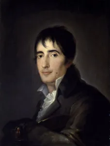 1806 Prints: Portrait of the poet Manuel Jose Quintana (1772-1857), 1806. Creator: Ribelles y Helip