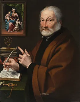 Portrait of the poet and medallist Giovanni Battista Caselli, 1557-1558 Portrait of the poet and medallist Giovanni Battista Caselli, 1557-1558