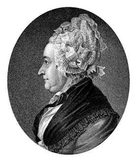 Translator Prints: Portrait of the poet Mrs Elizabeth Carter, c1800. Creator: Unknown