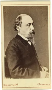 Nekrasov Collection: Portrait of the poet Nikolay Nekrasov (1821-1877), 1860s-1870s