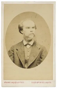 Carjat Prints: Portrait of the Poet Paul Verlaine (1844-1896)