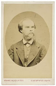 Photoengraving Gallery: Portrait of the Poet Paul Verlaine (1844-1896), c. 1870. Artist: Carjat, Etienne (1828-1906)