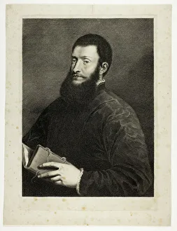 Notebook Prints: Portrait of the Poet Pietro Aretino