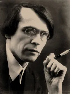 Portrait of the Poet Vladislav Khodasevich (1886-1939), End 1920s
