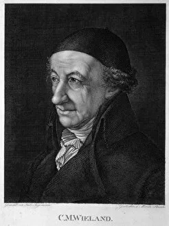 Images Dated 10th February 2011: Portrait of the Poet and writer Christoph Martin Wieland (1733-1813), 19th century