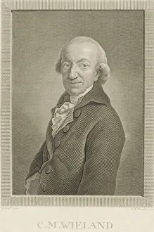 1797 Prints: Portrait of the Poet and writer Christoph Martin Wieland (1733-1813), 1797. Creator: Bause