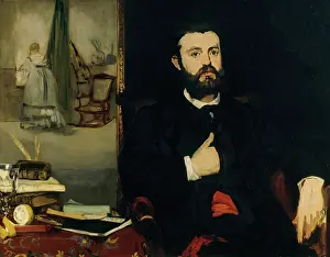 Portrait of the poet Zacharie Astruc, 1866. Creator: Manet, Edouard (1832-1883)
