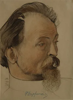 Sanguine Prints: Portrait of the politician Felix E