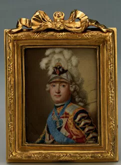 Portrait of the politician and military leader, favorite of Empress Catherine II count Grigory Orlov (1734-1783)