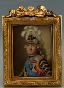 Portrait of the politician and military leader, favorite of Empress Catherine II count Grigory Orlov (1734-1783) Portrait of the politician and military leader, favorite of Empress Catherine II count Grigory Orlov (1734-1783)
