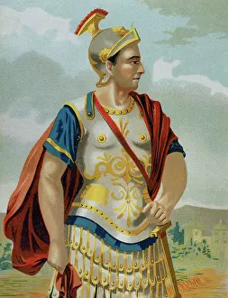 Portrait of Pompey the Great, 1875. Creator: Unknown