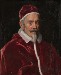 Portrait of the Pope Alexander VII (1599-1667)