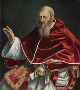 1580 Prints: Portrait of Pope Julius III (1478-1555)