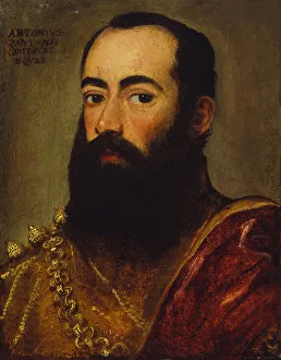 Portrait Presumed to Be of Antonio Zantani, 1550 / 60. Creator: Unknown