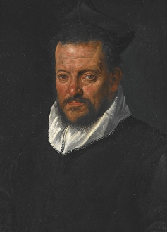 1600s Prints: Portrait of a Priest, about 1600. Creator: Unknown