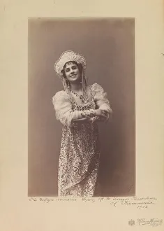 Portrait of the Prima ballerina Mathilde Kschessinska (1872-1971), 1912