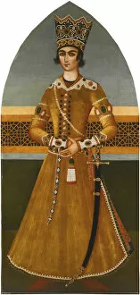 Portrait of Prince Abbas Mirza. Artist: Mihr Ali (Early 19th cen.)