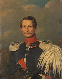 Portrait of Prince Adalbert of Prussia (1811-1873), 1842