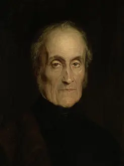 Balding Prints: Portrait of Prince Adam Jerzy Czartoryski (1770-1861), c1853. Creator: Paul Delaroche