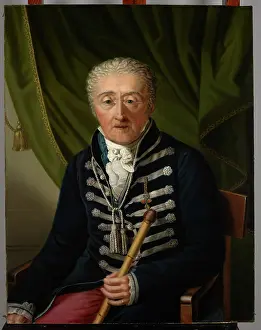 Czartoryski Prints: Portrait of Prince Adam Kazimierz Czartoryski (1734-1823), after 1808. Creator: Unknown