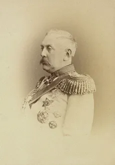 Alexander Suvorov Gallery: Portrait of Prince Alexander Arkadyevich Suvorov (1804-1882), Count Rymniksky, c. 1874