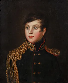 Stroganov Prints: Portrait of Prince Alexander Pavlovich Stroganov (1795-1814)