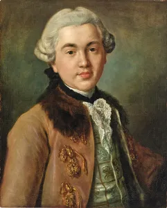 Stroganov Prints: Portrait of Prince Alexander Sergeevich Stroganov (1733-1811)