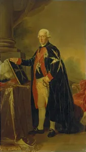 Cross Prints: Portrait of Prince Augustus Ferdinand of Prussia, 1773. Creator: Anna Dorothea Therbusch