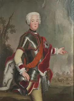 Portrait of Prince Augustus William of Prussia 1722-58. Creator: Unknown