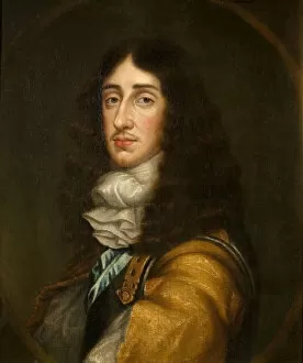British School Gallery: Portrait Of Prince Charles, 1660 - 80. Creator: Unknown