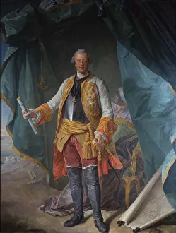 Mid Of The 18th Cen Prints: Portrait of Prince Charles Alexander of Lorraine (1712-1780), Mid of the 18th cen