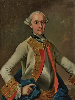 Portrait of Prince Christian Carl of Stolberg-Gedern (1725-1764), 18th century. Creator: Anonymous