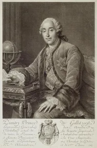 Tardieu Prints: Portrait of Prince Dmitriy Mikhailovich Golitsyn (1721-1793)