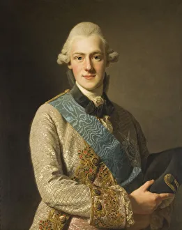 Portrait of Prince Frederick Adolf of Sweden (1750-1803), Duke of Ostergotland, 1770 Portrait of Prince Frederick Adolf of Sweden (1750-1803), Duke of Ostergotland, 1770