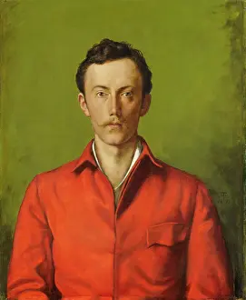 Portrait of Prince Frederick Charles of Hesse, 1892. Creator: Hans Thoma
