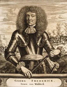Portrait of Prince Georg Friedrich of Waldeck (1620-1692) (From: Schauplatz des Krieges), 1675 Portrait of Prince Georg Friedrich of Waldeck (1620-1692) (From: Schauplatz des Krieges), 1675