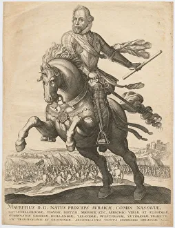 Maurice Of Orange Prints: Portrait of Prince Maurice of Orange (1567-1625), 1630