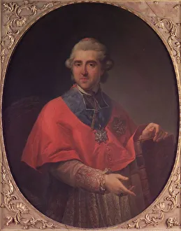 Portrait of Prince Michal Jerzy Poniatowski (1736-1794), Primate of Poland Portrait of Prince Michal Jerzy Poniatowski (1736-1794), Primate of Poland