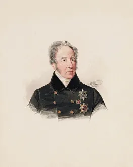 Portrait of Prince Mikhail Dmitrievich Tsitsianov (1765-1841), 1838 Portrait of Prince Mikhail Dmitrievich Tsitsianov (1765-1841), 1838