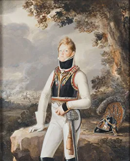 Private Collectionneoclassicism Prints: Portrait of Prince Moritz of Liechtenstein (1775-1819)