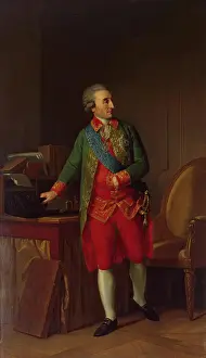 Neoclassical Prints: Portrait of Prince Nicolai Saltykov, 1785. Creator: Friedrich Tischbein