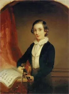 1840s Prints: Portrait of Prince Nikolai B. Yusupov as a Teenager, 1840. Creator: Christina Robertson