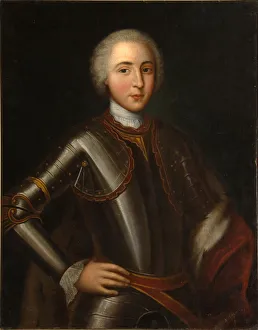 Portrait of Prince Nikolay Fyodorovich Golitsyn (1728-1780), 1750s. Artist: Anonymous Portrait of Prince Nikolay Fyodorovich Golitsyn (1728-1780), 1750s. Artist: Anonymous
