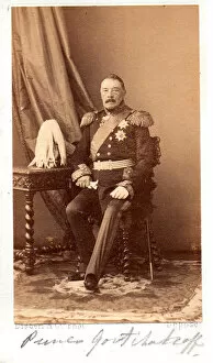 Photochrom Gallery: Portrait of Prince Pyotr Dmitrievich Gorchakov (1790-1868), 1860s